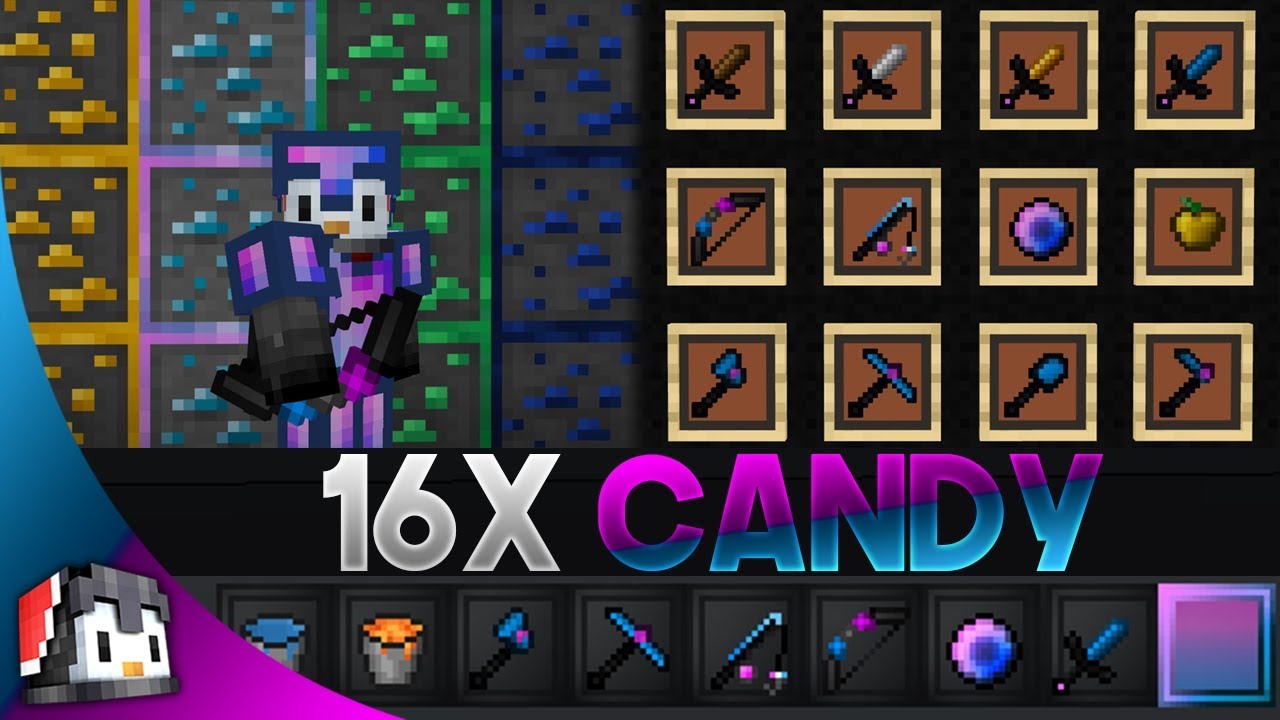 Minecraft Candy Texture Pack Free